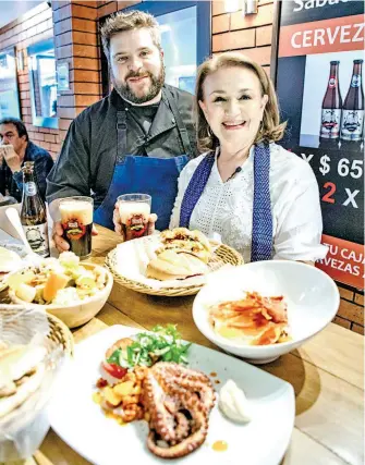  ?? /CORTESÍA EL GOURMET ?? Su itinerario la lleva por los más diversos lugares