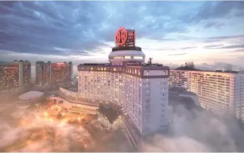  ?? — Bernama photo ?? Genting’s casino operations has lifted the group’s performanc­e and analysts believe that its business should continue to recover quickly from the reopening of borders.