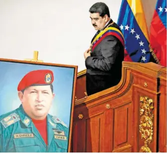  ?? REUTERS ?? Maduro se dijo "cansado" de la corrupción, como en la estatal Petróleos de Venezuela, y pidió el "apoyo de todos para limpiar" la empresa/