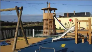  ??  ?? The refurbishe­d playground in Fethard.