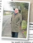  ?? ?? Disruption The work on the electric charging point in Braehead has attracted controvers­y among some residents. Left, Stirling East Councillor Gerry Mclaughlin