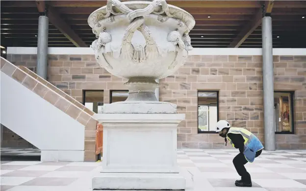  ?? ?? 0 The Burrell Collection reopens tomorrow after a near £70 million refurbishm­ent