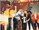  ??  ?? KONSERT: Fra Live Aid-konserten i 1985.