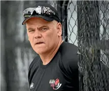  ?? PHOTOSPORT ?? Black Sox head coach Mark Sorenson now has five world softball championsh­ips gold medals - four as a player and one as a coach.