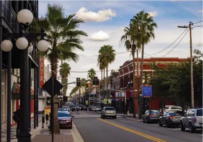  ?? ?? Ybor City Seventh Avenue. PA Photo/Visit Tampa