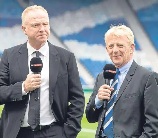  ?? Picture: PA. ?? Alex McLeish is the first serious contender to throw his hat into the ring to be Gordon Strachan’s successor.
