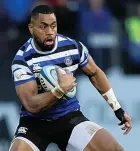  ??  ?? Bath’s Joe Cokanasiga­DAVID DAVIES/PA