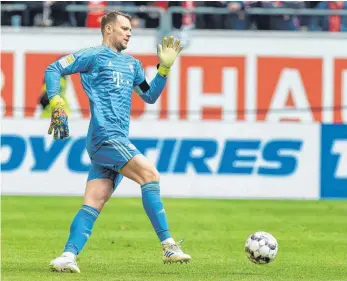  ?? FOTO: IMAGO IMAGES ?? „Wenn er sich verletzt hat, würde uns das schon treffen“, sagt Niko Kovac über Manuel Neuer.