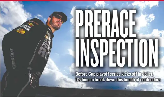  ??  ?? Martin Truex Jr., the regular- season champion, had four victories this season — but some think he could have had just as many more if not for some lousy luck. | GETTY IMAGES