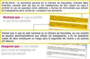  ??  ?? Rechaza que se vaya a prohibir el uso de los aparatos. Aseguran que