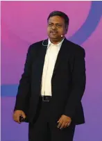  ??  ?? Sri Krishnan V, Senior Vice President, Robert Bosch Engineerin­g and Business Solutions Pvt. Ltd.