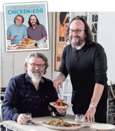  ??  ?? Si King and Dave Myers of the Hairy Bikers.
