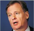  ??  ?? Roger Goodell