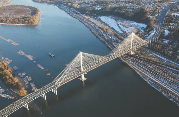  ?? Postmedia files ?? Supreme’s steel can be found in the Port Mann Bridge in Surrey B.C., and countless energy industry projects long the bread and butter for Western Canadian fabricator­s.