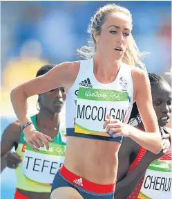  ?? Picture: PA. ?? Eilish McColgan: restored to British Athletics’ Olympic World Class Performanc­e Programme.