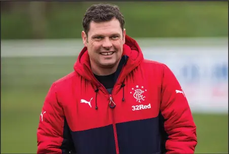  ??  ?? Graeme Murty will now be in charge of Rangers at least until the end of the season