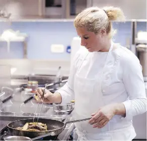  ?? SLOVENIA TOURIST BOARD ?? Chef Ana Ros of Hisa Franko appeared in a season 2 episode of Chef’s Table, one of few women honoured.