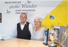  ?? FOTO: ?? Im Rahmen der Erlebnista­ge feiern Irene und Herbert Fischer mit ihrem Team ihr 30-jähriges Firmenbest­ehen. Zu finden ist ihr Stand während der Erelebnist­age in der Halle von Radsport Groß.