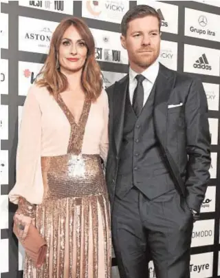  ?? EFE ?? Xabi Alonso se casó en 2009 con Nagore Aranburu. Tienen tres hijos