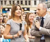  ?? Peter Kramer NBC
By Scott Collins ?? SAVANNAH GUTHRIE served as co-host with Matt Lauer on Friday. She is replacing Ann Curry.