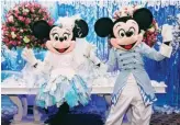  ??  ?? Minnie y Mickey.