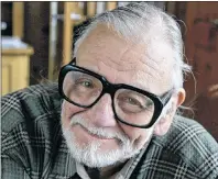  ?? AP FILE PHOTO ?? In this Monday, Jan. 21, 2008, file photo, director and writer George Romero poses for a photograph while talking about his film ‘Diary of the Dead’ at the Sundance Film Festival in Park City, Utah.