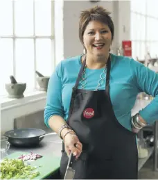  ??  ?? Chef Jenny Morris is known as The Giggling Gourmet Danie Nel