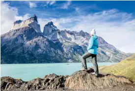  ?? FOTO: DIDENKO SERGEY ?? I nationalpa­rken Torres del Paine, på den chilenska sidan i Patagonien, finns berg, dalar, sjöar, glaciärer och floder.