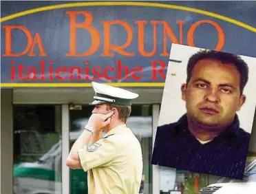  ?? Foto: dpa/Europol ?? Mafiaboss Santo Vottari soll mit den Morden vor der Duisburger Pizzeria „Da Bruno“zu tun haben.