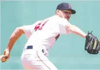  ?? ADAM GLANZMAN/GETTY IMAGES ?? Red Sox starting pitcher Chris Sale was 6-11 with a 4.40 ERA in 2019. He will be paid $30 million this season.