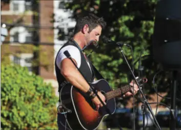  ?? SCOTT KETTERER - THE TRENTONIAN ?? the Williamsbo­y performs at the Concert Across America To End Gun Violence on Sunday in Ewing.