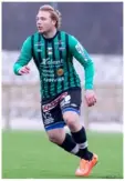  ??  ?? Martin Ingesson, här i Varbergs tröja, spelar nu i Mjölby.