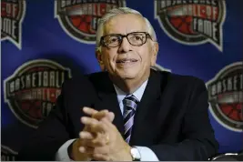  ?? JESSICA HILL — THE ASSOCIATED PRESS, FILE ?? A tribute to late NBA Commission­er David Stern, above, was held at New York’s Radio City on Tuesday.