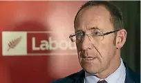  ??  ?? Students are keen to hear more detail on Labour Leader Andrew Little’s student loan policy.