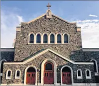  ?? THE CANADIAN PRESS/HO - FATHER PAUL MORRIS ?? St. Agnes Church is shown in Halifax on Sunday in this handout photo. A Halifax pastor says he felt “violated” after the front doors of his parish were vandalized. St. Agnes Church was one of two Catholic churches in the Nova Scotia capital that were...