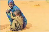  ?? FOTO: DPA ?? Staaten sollen mehr Klimaflüch­tlinge aufnehmen, wie diese Frau, die vor der Dürre aus Somalia geflohen ist.