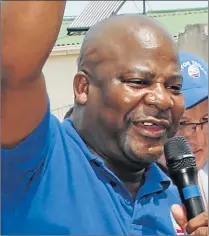 ??  ?? POSSIBLES: Nqaba Bhanga, Veliswa Mvenya and Andrew Whitfield may be in the running for the position of DA leader in the Eastern Cape when current leader Athol Trollip steps down