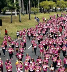  ?? Divulgação ?? Corredoras na prova patrocinad­a pelo McDonald’s, no Rio