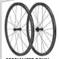  ??  ?? SPECIALIZE­D ROVAL CLX32 DISC £1,700 These 32mm-deep carbon rims are tubeless ready but have a wider internal rim bed (20.7mm) than the Dura-Ace wheels. With 12mm thru-axle end caps and tape they weigh 1450g. Hub internals from DT Swiss and bearings from Ceramic Speed combine to make a great wheelset.