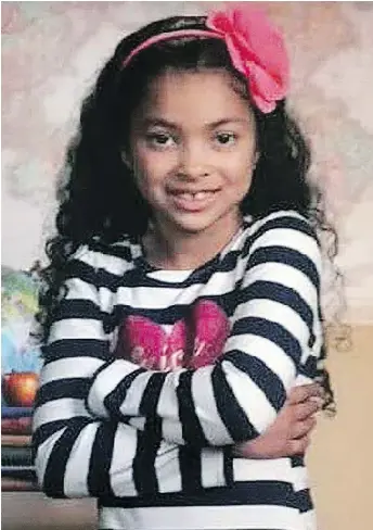  ??  ?? Aaliyah Rosa, 7, was found dead July 22 in a Langley apartment.
