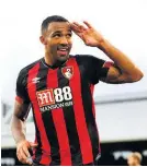  ?? Picture: Clive Rose/Getty ?? Bournemout­h’s Callum Wilson celebrates scoring against Fulham