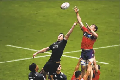  ?? Jordan Mansfield / Getty Images ?? Beginning Friday, AT&amp;T Park will play host to 58 rugby-sevens matches played by the world’s best men’s and women’s teams.