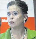  ??  ?? Party row: Mary Lou McDonald