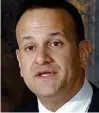  ??  ?? March: Leo Varadkar