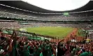  ?? Photograph: Action Images/Action Images/Reuters ?? Mexico’s famous Azteca stadium hosted the 1986 World Cup, and will do so again in 2026.