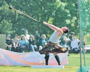  ??  ?? Cancellati­on
Blackford Highland Games will not take place this year