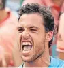  ?? Picture: AP. ?? Marco Cecchinato: Reached the quarterfin­als with a shock win over David Goffin.