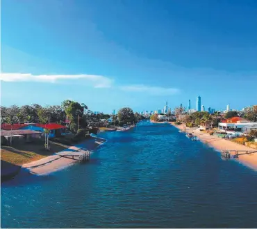  ?? Picture: CHRIS BASHALL ?? The beautiful canals of the Gold Coast.