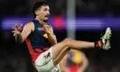  ?? Photograph: Dylan Burns/ AFL Photos/Getty Images ?? Adelaide’s Izak Rankine gave the Crows X factor in their victory over Carlton at Marvel Stadium.