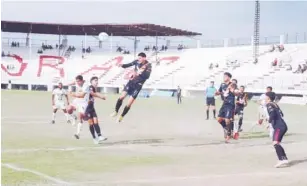  ?? ?? El equipo del Coras FC de Piedras Negras sigue alargando su mala racha en la segunda vuelta de la temporada 2023-2024 de la Liga Premier, la cual buscarán romper el próximo sábado en Monclova ante el Club Calor.